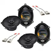 Mazda MX6 1993-1997 Factory Speaker Replacement Harmony (2) R68 Package New