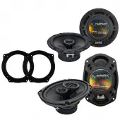 Compatible with Mini Cooper (Convertible) 07-08 OEM Speaker Upgrade Harmony R65 R69 Package