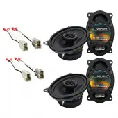 Volkswagen Dasher 1976-1981 Factory Speaker Upgrade Harmony (2) R46 Package New