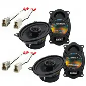 Volkswagen Scirocco 1981-1987 OEM Speaker Upgrade Harmony (2) R46 Package New