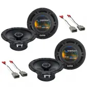 Harmony Audio R65 Factory Speaker Replacement Upgrade Package Compatible with Honda Civic 1986-1991