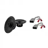 Compatible with Honda Civic Del Sol 1993-1997 Front Door Factory Replacement Harmony HA-R65 Speakers