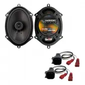 Fits Ford Focus 2000-2007 Rear Door Replacement Speaker Harmony HA-R68 Speakers