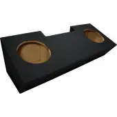 Compatible with 1982-1992 Chevy Camaro Coupe Kicker CompVT CVT10 Dual 10" Sub Box Enclosure Package & CXA800.1 Amp