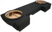 2002-2013 Chevy Silverado HD Crew Truck Kicker CompR CWR12 Dual 12" Sub Box Enclosure - Final 2 Ohm