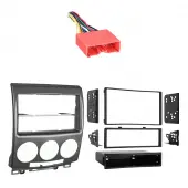 Mazda Mazda5 2006 2007 2008 2009 2010 2011 Multi DIN Stereo Harness Radio Install Dash Kit Package