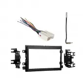 Mercury Milan 2006 2007 2008 Double DIN Stereo Harness Radio Install Dash Kit Package