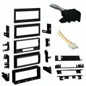 Pontiac Sunbird 1982 1983 1984 1985 1986 1987  Single DIN Stereo Harness Radio Install Dash Kit Package