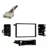 Chevy Metro 1995 1996 1997 1998 1999  Double DIN Stereo Harness Radio Install Dash Kit Package