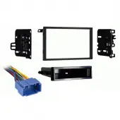 Suzuki Aerio Sedan 2002 Double DIN Stereo Harness Radio Install Dash Kit Package