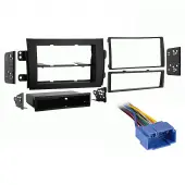 Suzuki SX4 2007 2008 2009 2010 2011 Single Double DIN Stereo Harness Radio Install Dash Kit Package