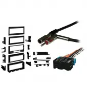 Chevy Lumina APV 1990 1991 1992 1993 1994 1995 1996 Single DIN Stereo Harness Radio Install Dash Kit Package