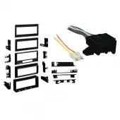 Chevy S 10 Blazer 1982 1983 1984 1985 1986 1987  Single DIN Stereo Harness Radio Install Dash Kit...