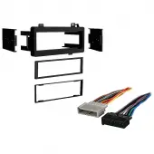 Chrysler New Yorker 1984 1985 1986 1987 1988 1989 1990 1991 1992 1993 1994 1995 1996 Single DIN Stereo Harness Radio Install Dash Kit Package