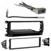 Chrysler Sebring Convertible 2002 2003 2004 2005 2006 Single DIN Stereo Harness Radio Dash Kit