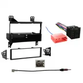 Hyundai Elantra 2009 2010 w  Radio Delete Plate Single DIN Stereo Harness Install Dash Kit