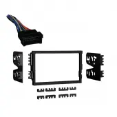 Hyundai Santa Fe 2001 2002 2003 2004 2005 2006 Double DIN Stereo Harness Radio Install Dash Kit Package