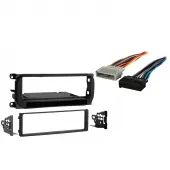 Chrysler Voyager 00 01 Single DIN Stereo Harness Radio Install Dash Kit Package