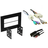 Infiniti Q45 1990 1991 1992 1993 1994 1995 1996 1997 1998 1999 2000 2001 Double DIN Stereo Harness Radio Install Dash Kit Package
