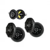 Jeep Liberty 2002-2007 OEM Speaker Replacement Kicker (2) DSC65 DSC35 Package