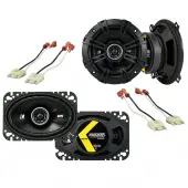 Jeep Wrangler 1985-1996 Factory Speaker Replacement Kicker DSC46 DSC5 Package