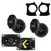 Oldsmobile Bravada 1995-1997 OEM Speaker Upgrade Kicker DSC46 DSC65 Package New