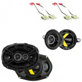 Oldsmobile Ninety-Eight 1988-1993 Factory Speaker Upgrade Kicker DS Package New