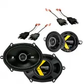 Plymouth 400 1982-1983 Factory Speaker Upgrade Kicker DSC35 DSC68 Package New