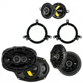 Plymouth Breeze 1996-1999 Factory Speaker Upgrade Kicker DS Series Package New