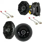 Toyota Corolla 1993-1997 Factory Speaker Upgrade Kicker DSC4 DSC65 Package New