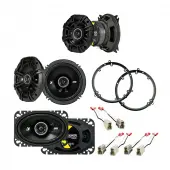 Volkswagen GTI 1995-1998 Factory Speaker Upgrade Kicker DS Series Package New