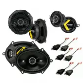 Dodge Daytona 1984-1993 Factory Speaker Upgrade Kicker DS Series Package New