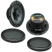 Compatible with Honda Civic DX 2006-2011 Rear Deck Replacement Harmony HA-C65 Premium Speakers New