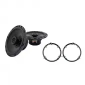 Compatible with Volkswagen Beetle 1998-2011 Front Door Factory Replacement Harmony HA-R65 Speakers