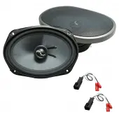 Compatible with Chevy Cavalier 1995-2005 Rear Deck Replacement Harmony HA-C69 Premium Speakers