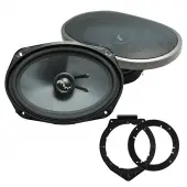 Fits Chevy Malibu 2008-2012 Rear Deck Replacement Harmony HA-C69 Premium Speakers