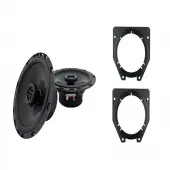 Fits Chevy Van 1996-2007 Front Door Replacement Harmony HA-R65 Speakers New