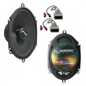 Compatible with Ford F-Series 1992-1996 Rear Side Panel Replacement Harmony HA-C68 Premium Speakers