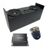 1987-2006 Jeep Wrangler YJ Kicker CompC CWCS10 Dual 10" Rhino Sub Box CXA800.1
