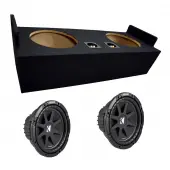 03-08 Fits Nissan 350Z Coupe Strut Kicker CompC CWCS10 Dual 10 Sub Box Enclosure