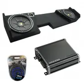 2014 - 2018 Chevy Silverado Double Cab Kicker CWCS10 Dual 10 Sub Box CXA800.1