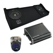 94-01 Dodge Ram Club Quad Kicker CompC CWCS10 Dual 10" Sub Box CXA800.1 Amp