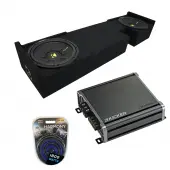 00-03 Ford F-150 Super Cab Kicker CompC CWCS10 Dual 10 Sub Box CXA800.1 Amp