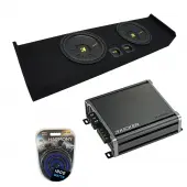 09-15 Ford F-150 Super Crew Truck Kicker CWCS10 Dual 10 Sub Box CXA800.1 Amp