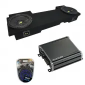 02-13 Chevy Silverado HD Crew Kicker CompC CWCS10 Dual 10" Sub Box CXA800.1