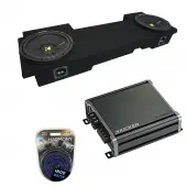 2002-2013 GMC Sierra HD Crew Truck Kicker CompC CWCS10 Dual 10" Sub Box CXA800.1