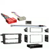 Mazda CX 9 2010 Single Double DIN Stereo Harness Radio Install Dash Kit Package