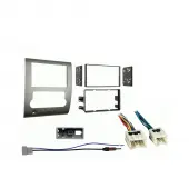 Nissan Titan 2008 2009 2010 2011 2012 Double DIN Stereo Harness Radio Install Dash Kit Package