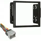 Saturn L Series 2000 2001 2002 2003 2004 2005 Double DIN Stereo Harness Radio Install Dash Kit Pa...