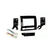 Toyota Tacoma 2012 2013 2014 2015  Single DIN Car Stereo Harness Radio Install Kit   Gloss Dash